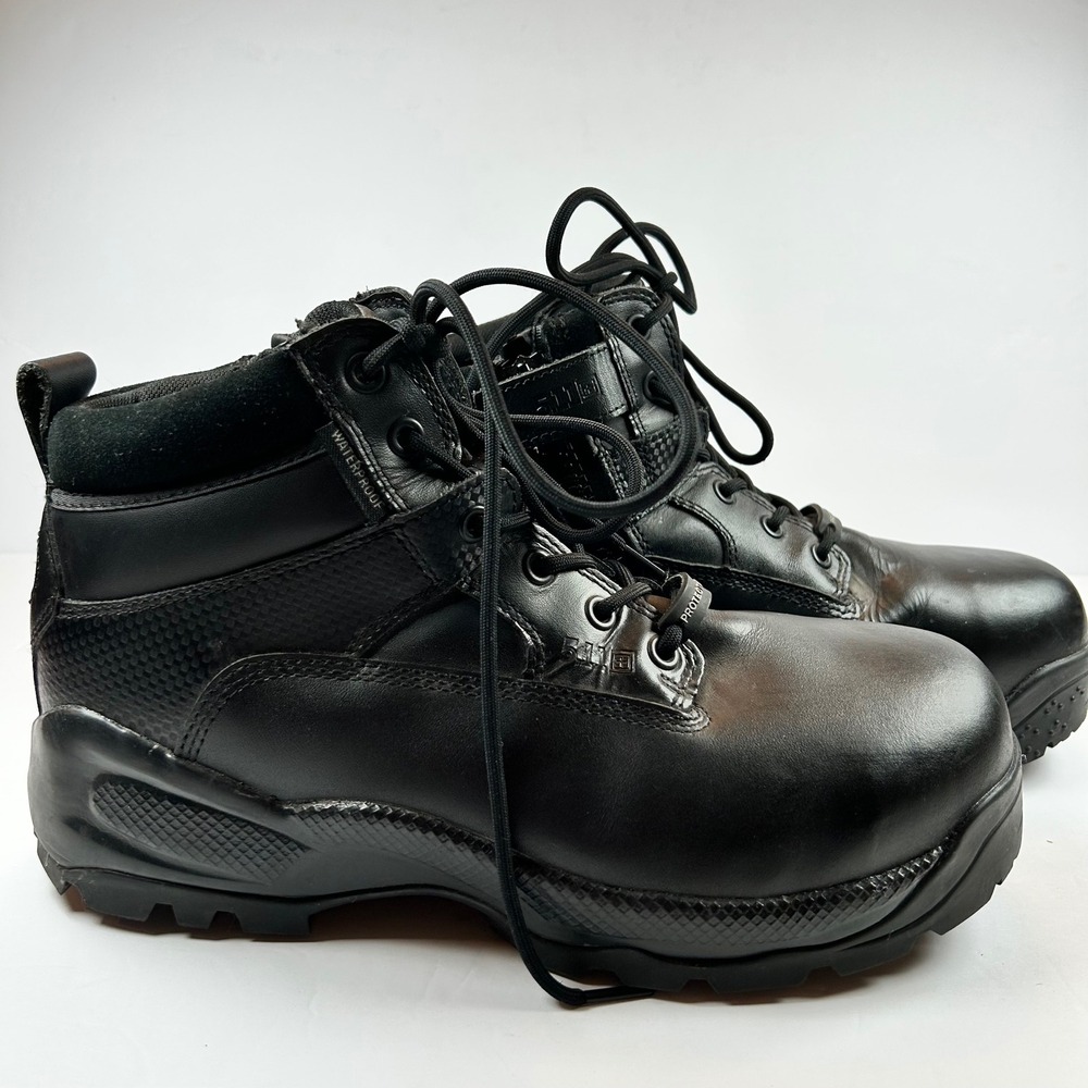 511 Tactical Men's Black Waterproof Composite Toe Work Boots Size 11 Ortholite - Picture 2 of 16